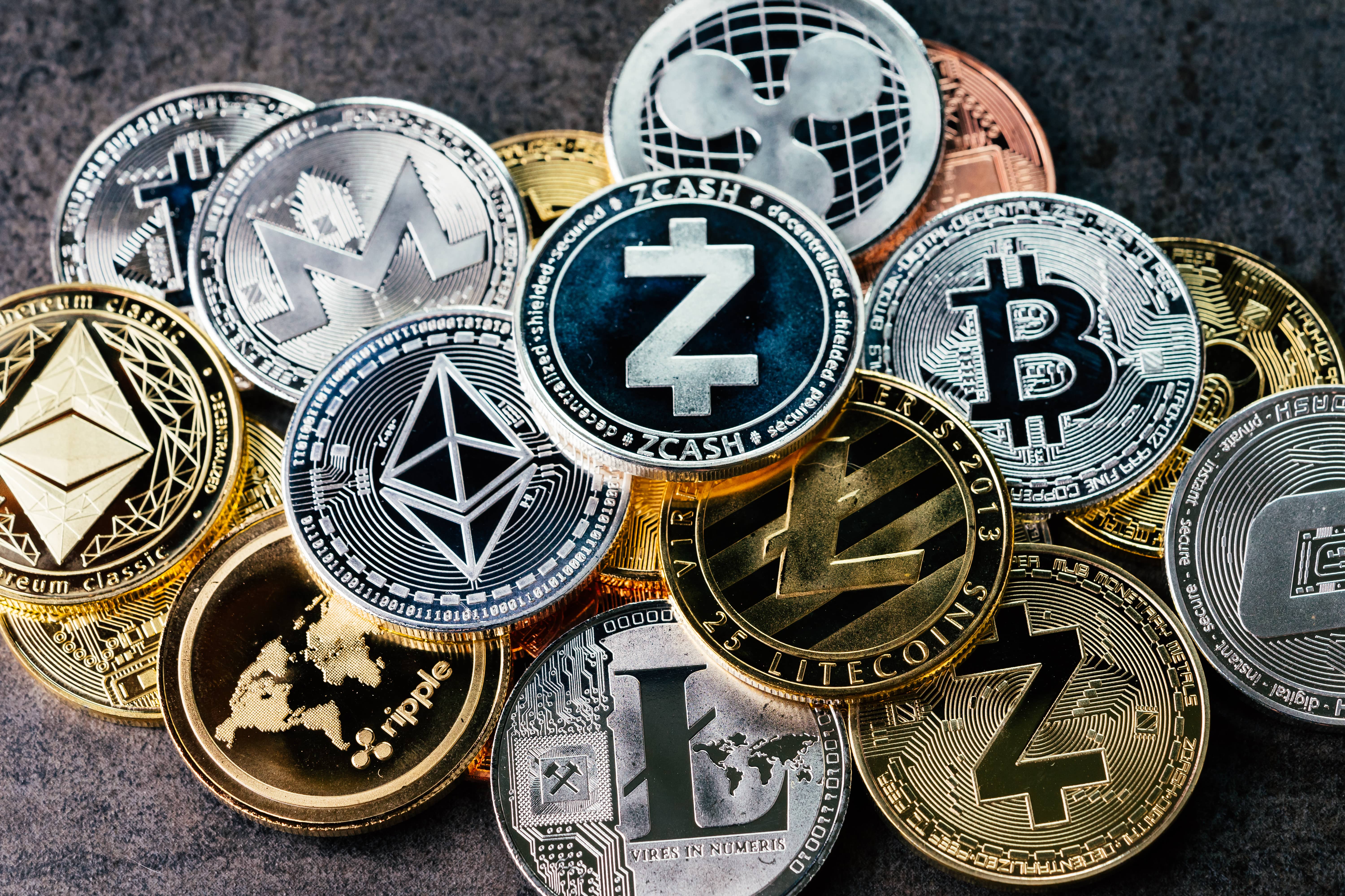 Crypto coins assets