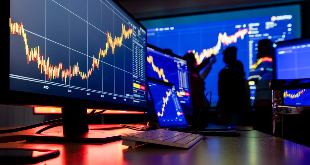 Trading desk order chart