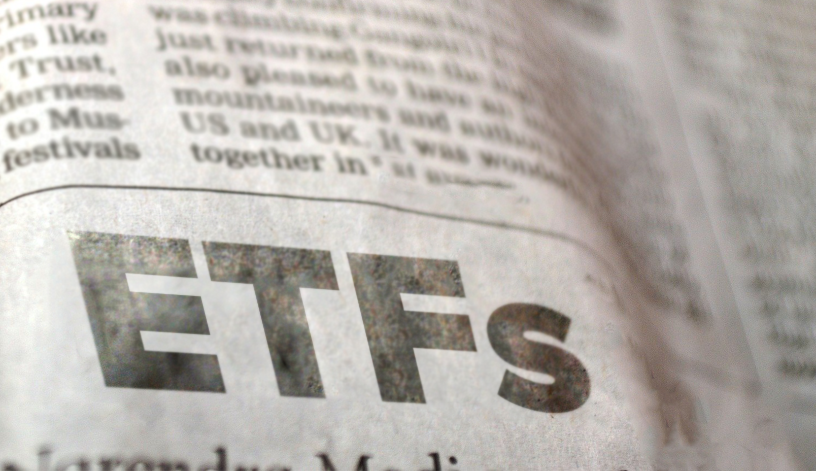 a close up of a newspaper
